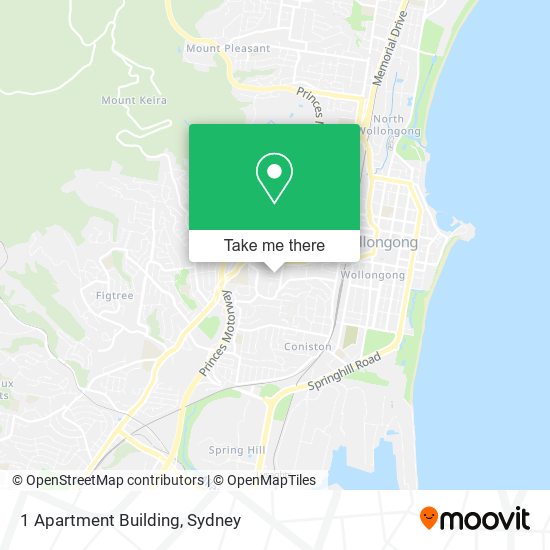 1 Apartment Building map