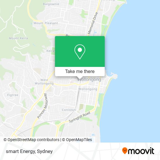 Mapa smart Energy