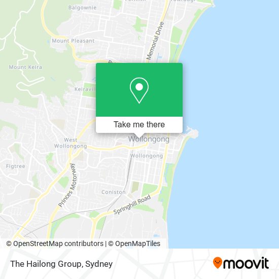 The Hailong Group map