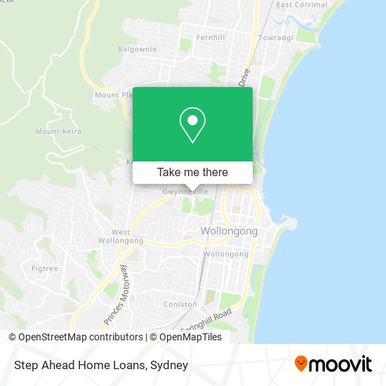 Step Ahead Home Loans map