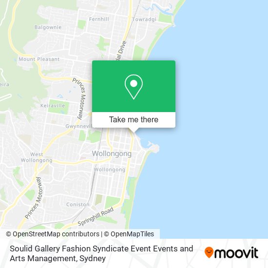 Soulid Gallery Fashion Syndicate Event Events and Arts Management map