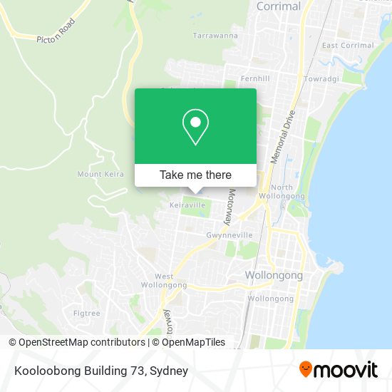 Kooloobong Building 73 map