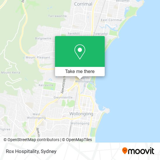 Rox Hospitality map