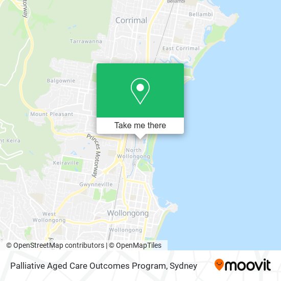 Mapa Palliative Aged Care Outcomes Program