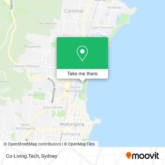 Co-Living.Tech map