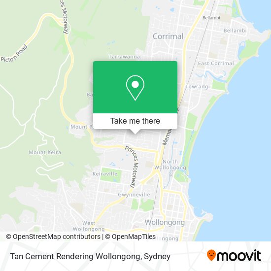 Mapa Tan Cement Rendering Wollongong