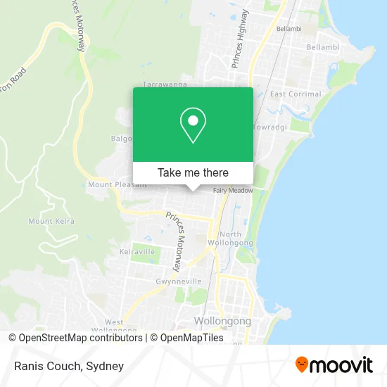 Ranis Couch map