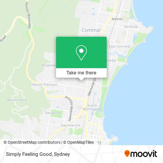 Simply Feeling Good map