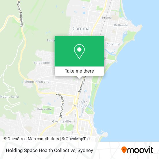 Mapa Holding Space Health Collective