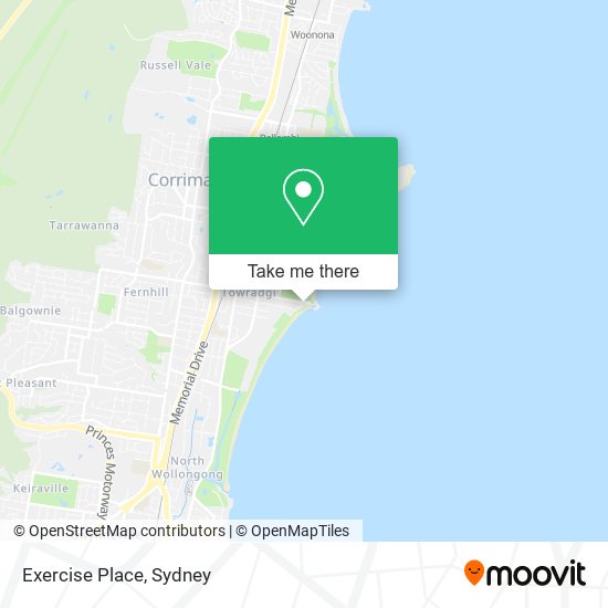 Exercise Place map