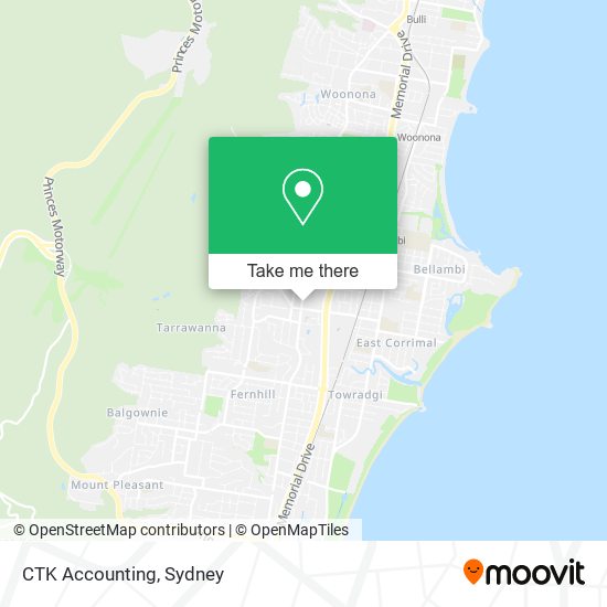 CTK Accounting map