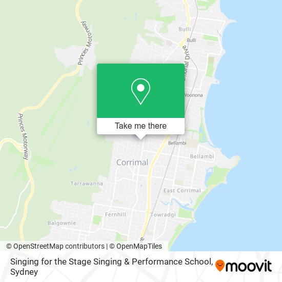 Singing for the Stage Singing & Performance School map