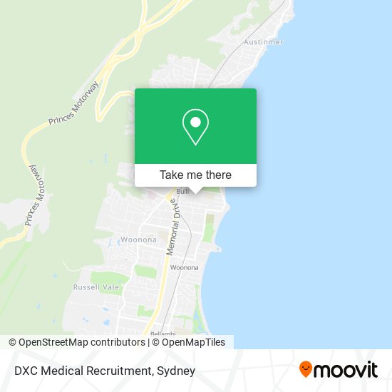 DXC Medical Recruitment map