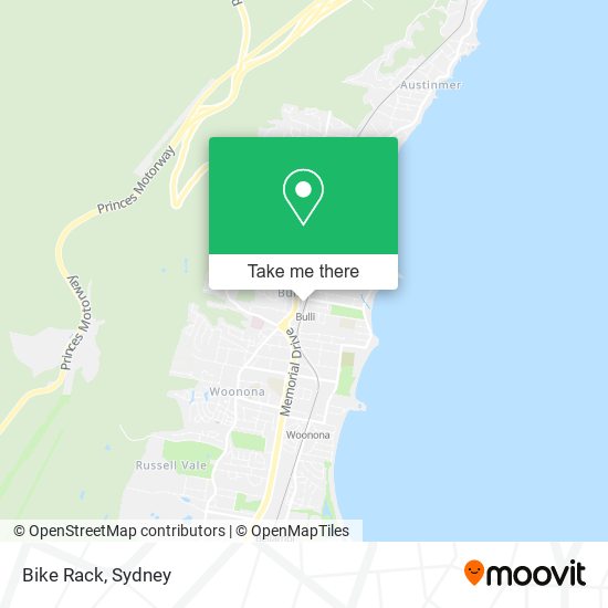 Bike Rack map