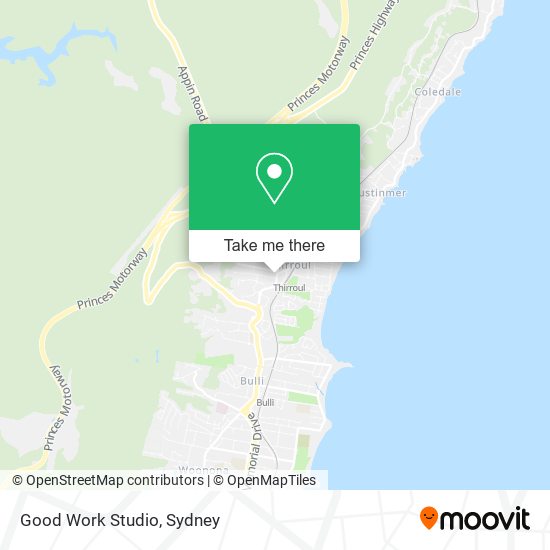 Good Work Studio map