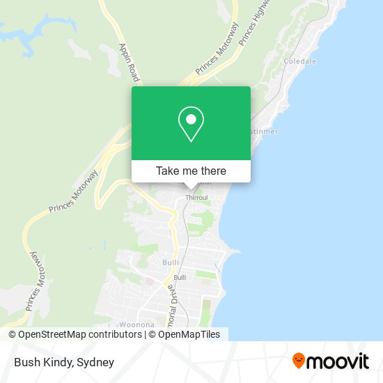 Bush Kindy map