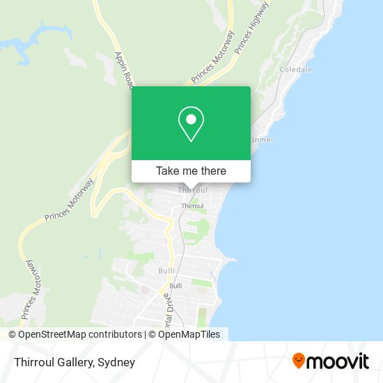 Thirroul Gallery map