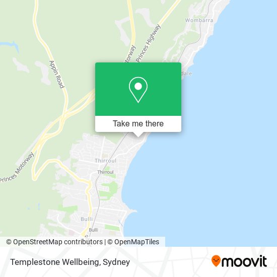 Templestone Wellbeing map