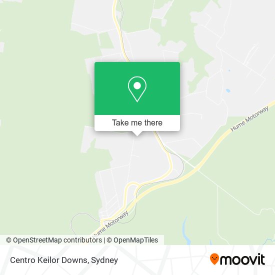 Mapa Centro Keilor Downs