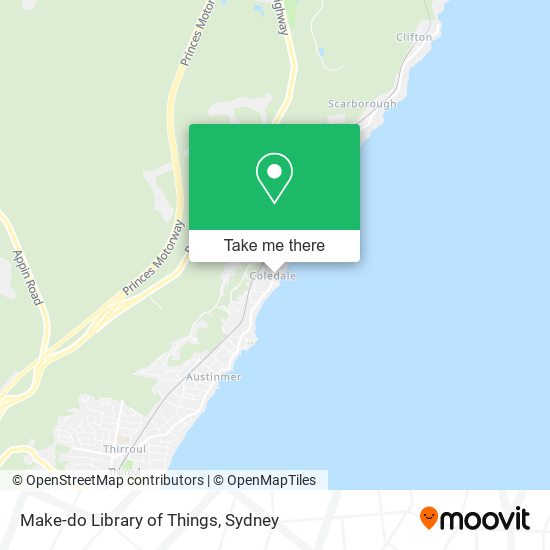 Mapa Make-do Library of Things