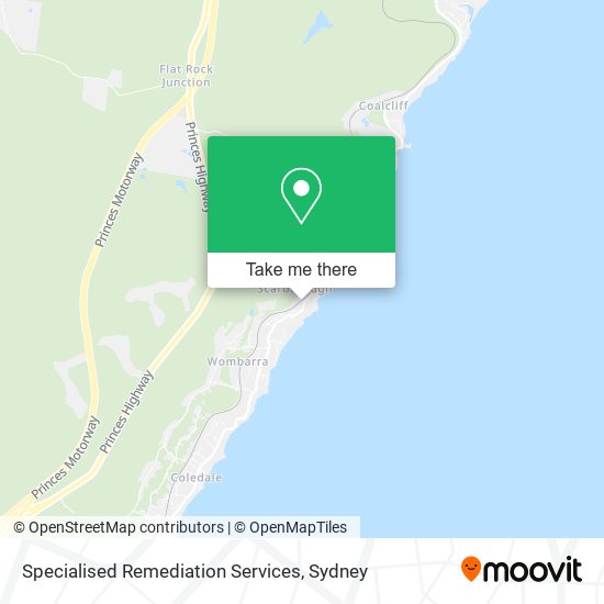 Specialised Remediation Services map