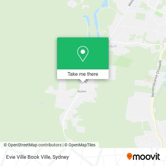 Evie Ville Book Ville map