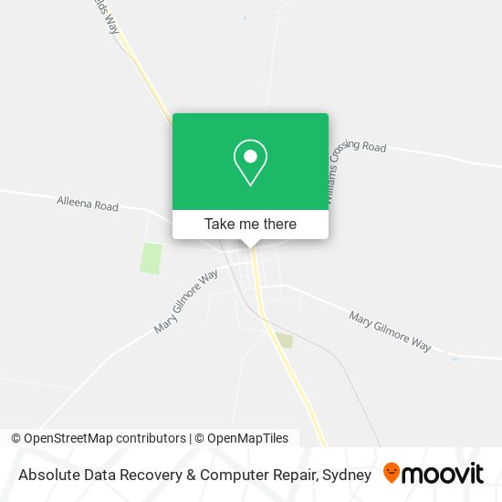 Absolute Data Recovery & Computer Repair map