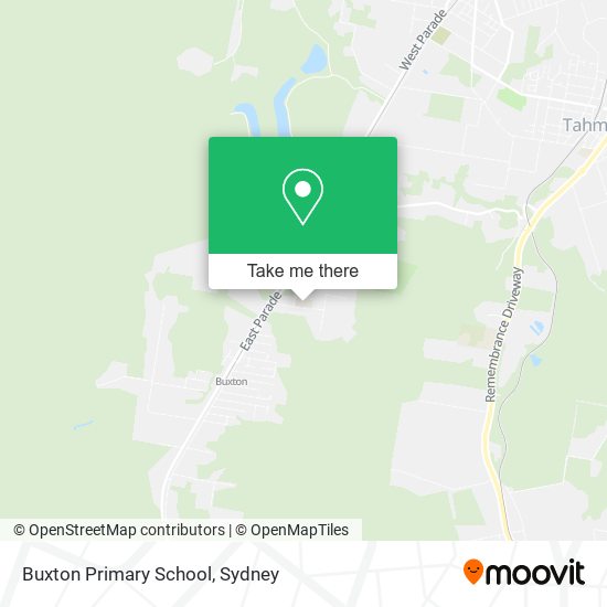 Buxton Primary School map