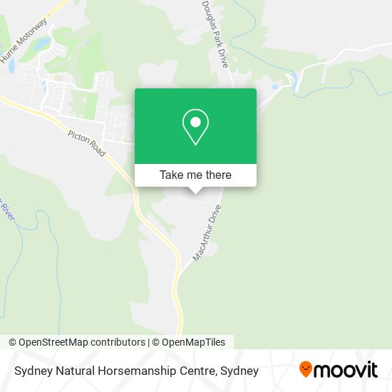 Sydney Natural Horsemanship Centre map