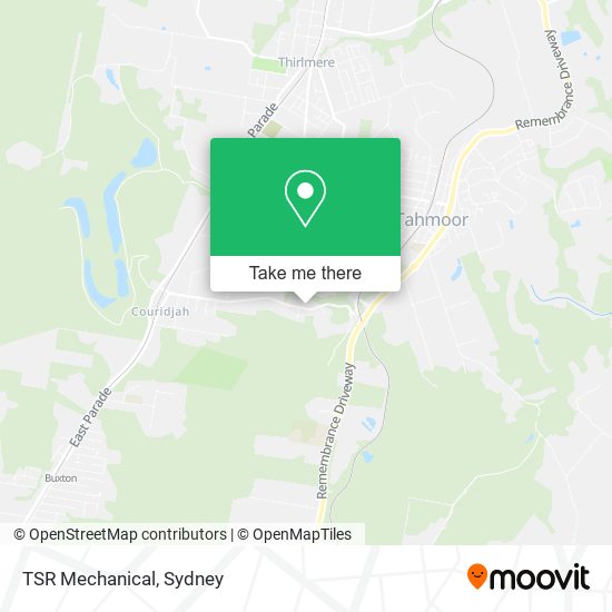 TSR Mechanical map