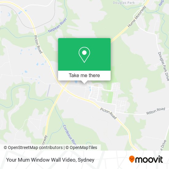 Your Mum Window Wall Video map
