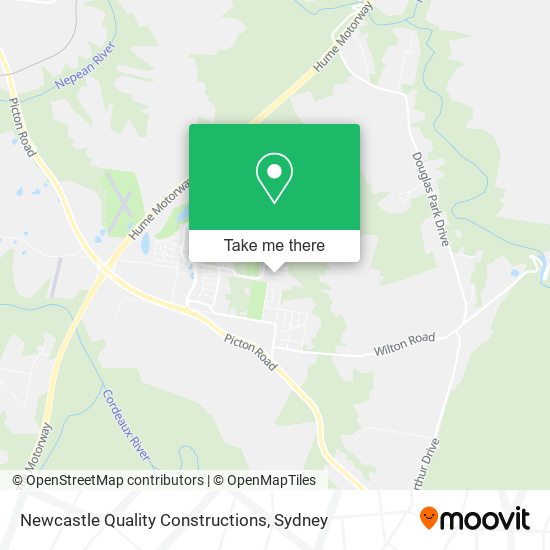 Newcastle Quality Constructions map