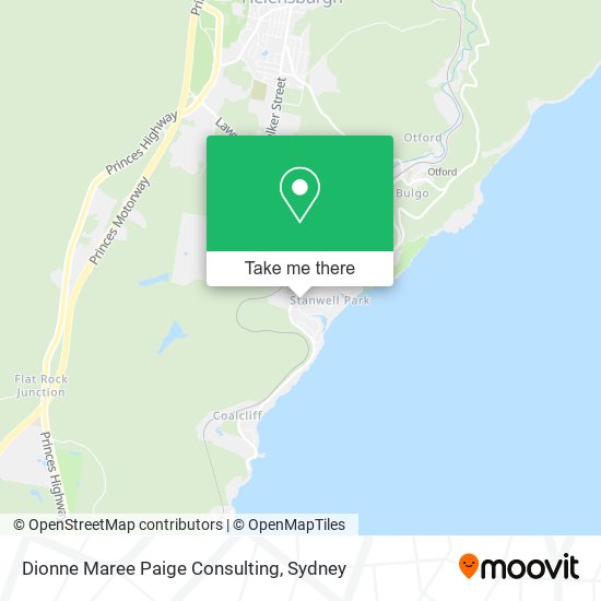Dionne Maree Paige Consulting map
