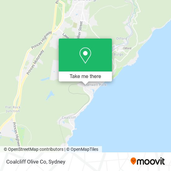 Coalcliff Olive Co map