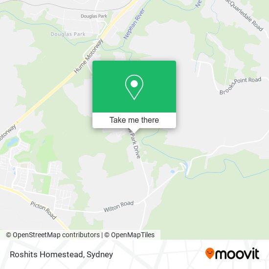 Roshits Homestead map