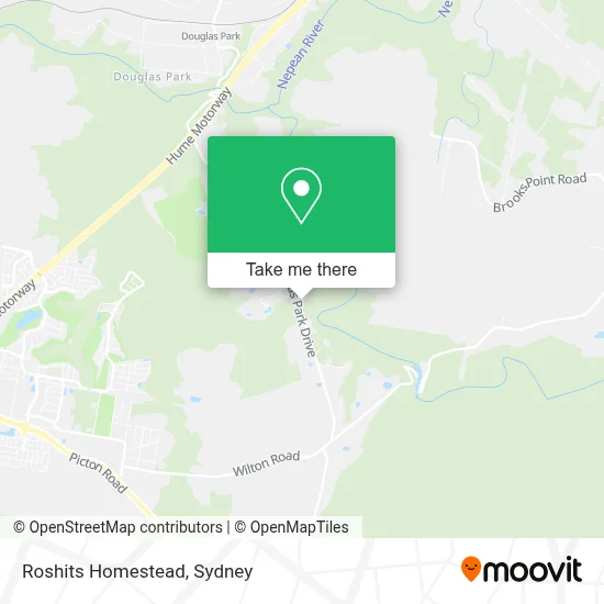 Roshits Homestead map