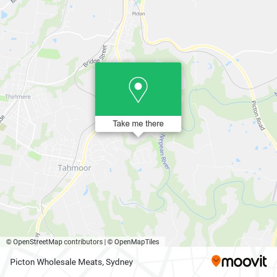 Picton Wholesale Meats map