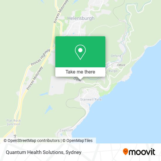 Quantum Health Solutions map