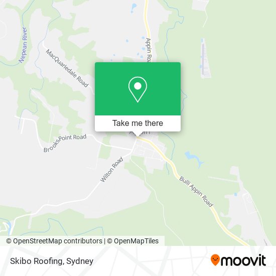 Skibo Roofing map