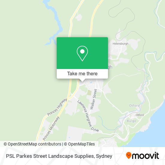 Mapa PSL Parkes Street Landscape Supplies