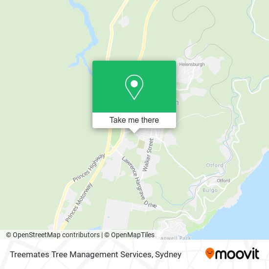 Mapa Treemates Tree Management Services