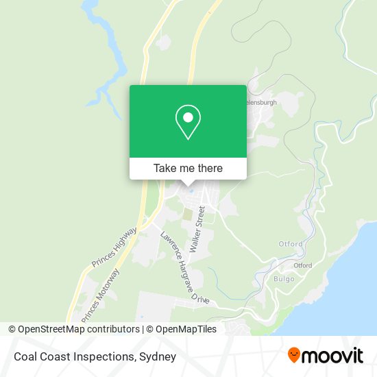 Mapa Coal Coast Inspections