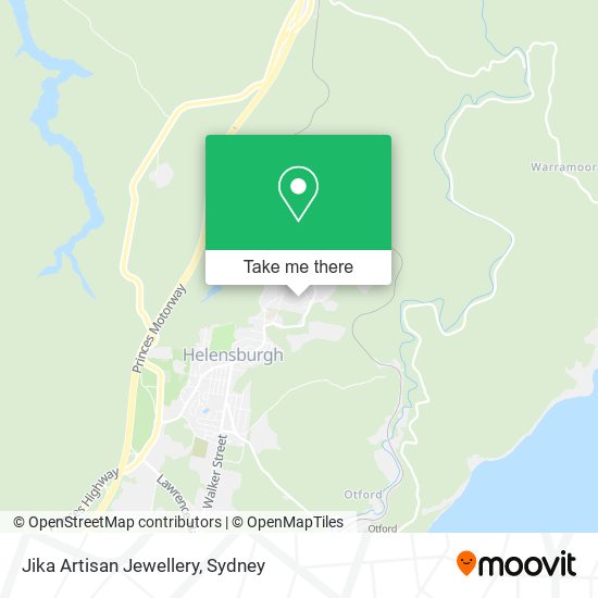 Jika Artisan Jewellery map