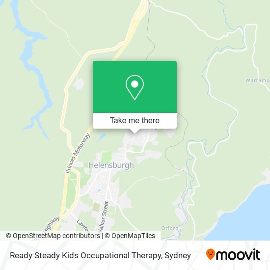 Ready Steady Kids Occupational Therapy map