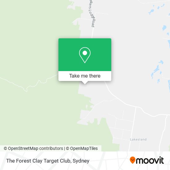 The Forest Clay Target Club map