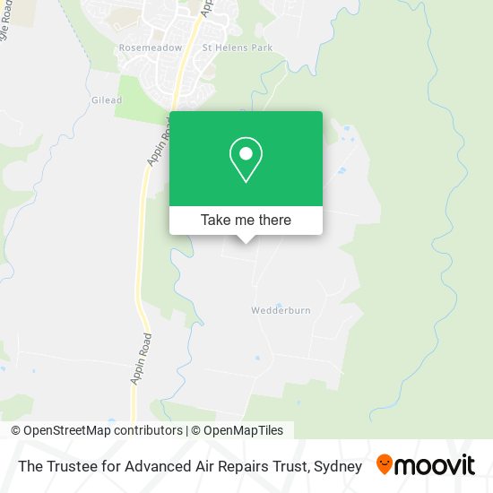 The Trustee for Advanced Air Repairs Trust map