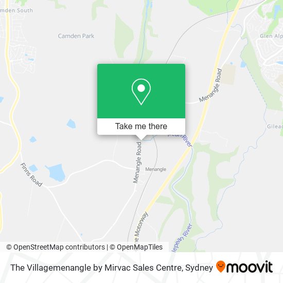 The Villagemenangle by Mirvac Sales Centre map
