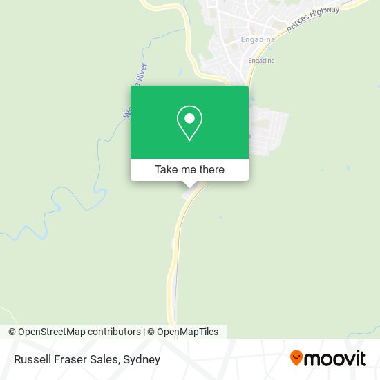 Russell Fraser Sales map