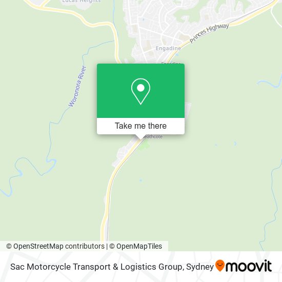 Sac Motorcycle Transport & Logistics Group map