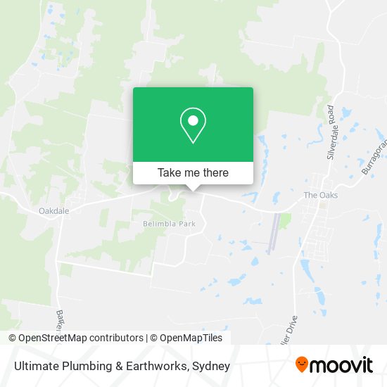 Ultimate Plumbing & Earthworks map